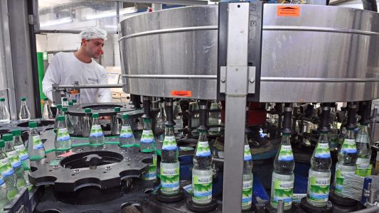 Aus dem Gestein in die Flasche und den Mund