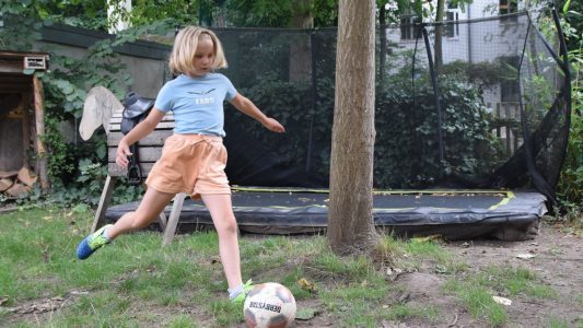 Wie Mathea den Fußball für sich entdeckte