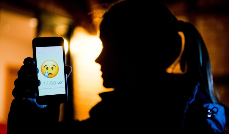 Pöbelei im Klassen-Chat