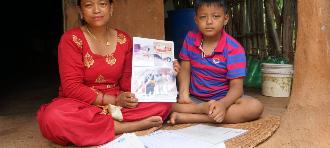 Nirajs Vater ging zum Arbeiten fort und kam nie wieder