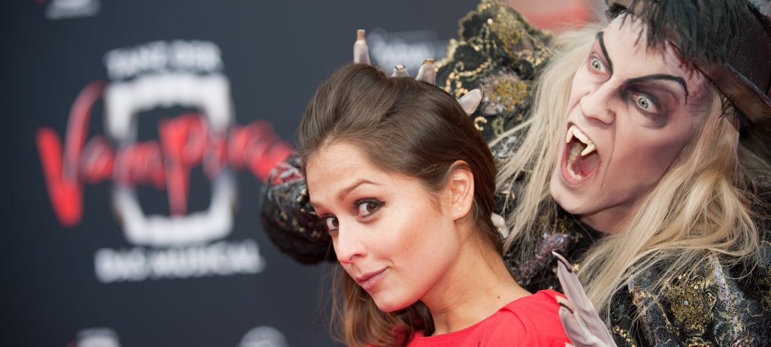 Traurig gruselige Vampire