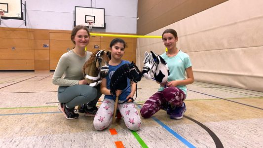 Auf dem Rücken der (Stecken-)Pferde