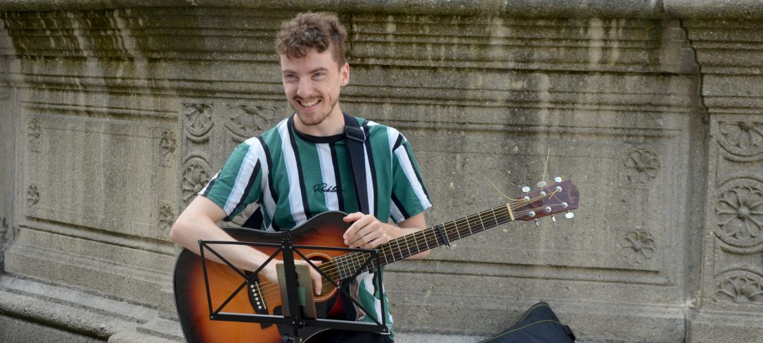 Johannes Glas bringt gute Laune in die Stadt