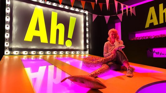 So entstehen die Kulissen für „Wissen macht Ah!“