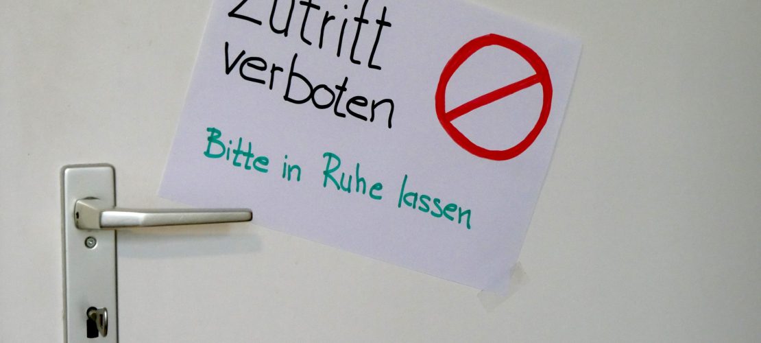 Auch an Weihnachten ist Nein sagen okay