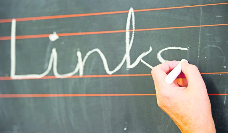 Bloß nicht mit der linken Hand!